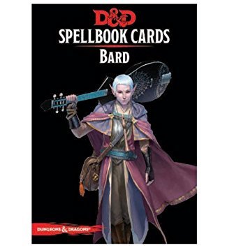 Dungeons & Dragons Spellbook Cards: Bard
